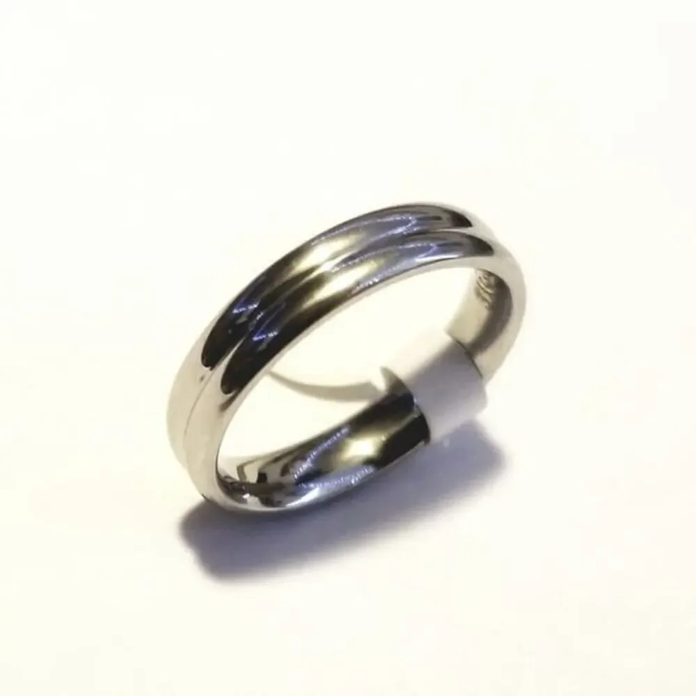 New stainless steel ring. Size 10